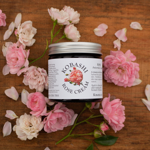 Rose Otto Frankincense Cream Complex in Amber Glass 55g